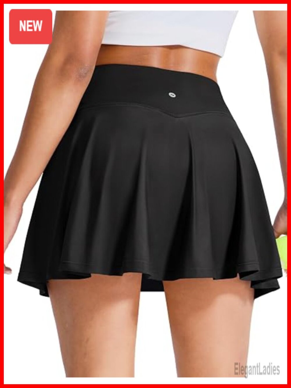Pleated Tennis Skort with Pockets High Waisted Athletic Skirt for Golf
